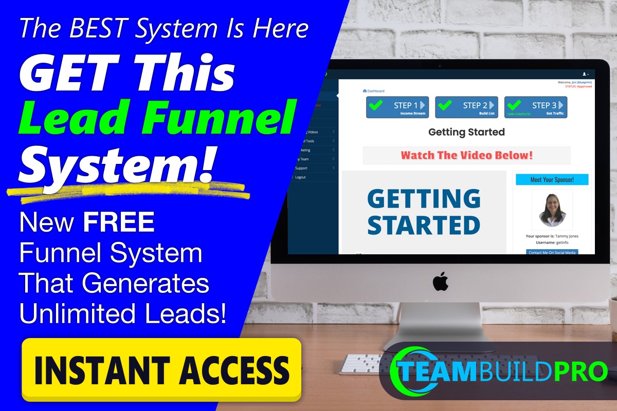 Looking for Lead Generation? Then You Need To Check Out This Amazing FREE System!